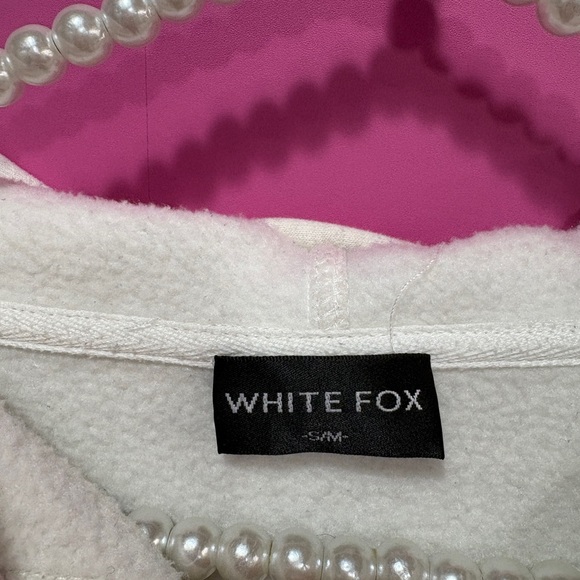 White Fox Offstage Hoodie Glacier Grey & Green - Picture 5 of 7